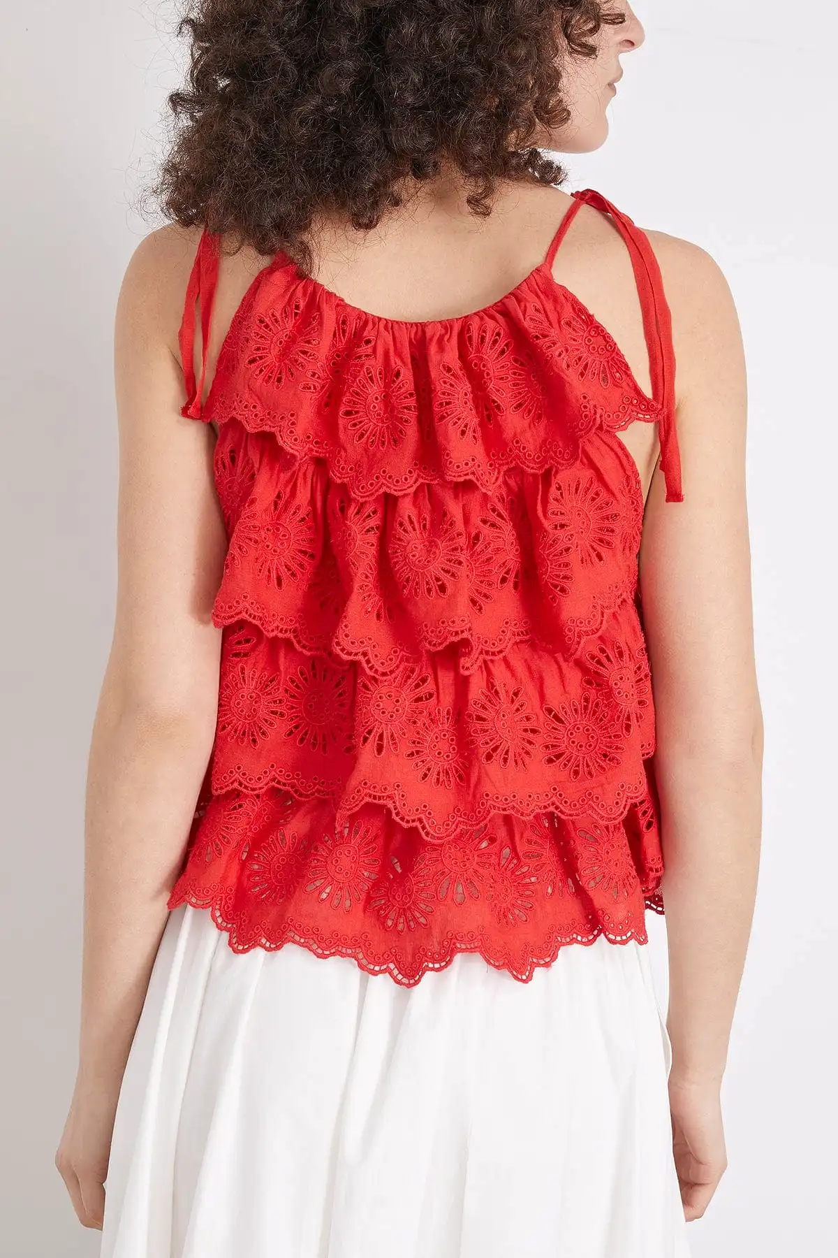 Amelie Top in Poppy