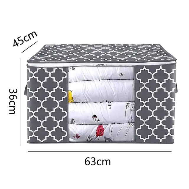 Ashore Shop Clothing Organizer Container for Garments or Blankets