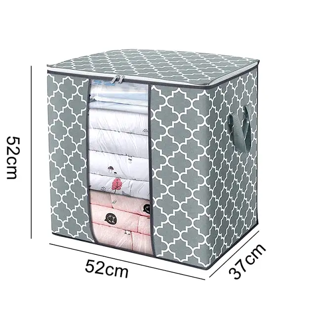 Ashore Shop Clothing Organizer Container for Garments or Blankets