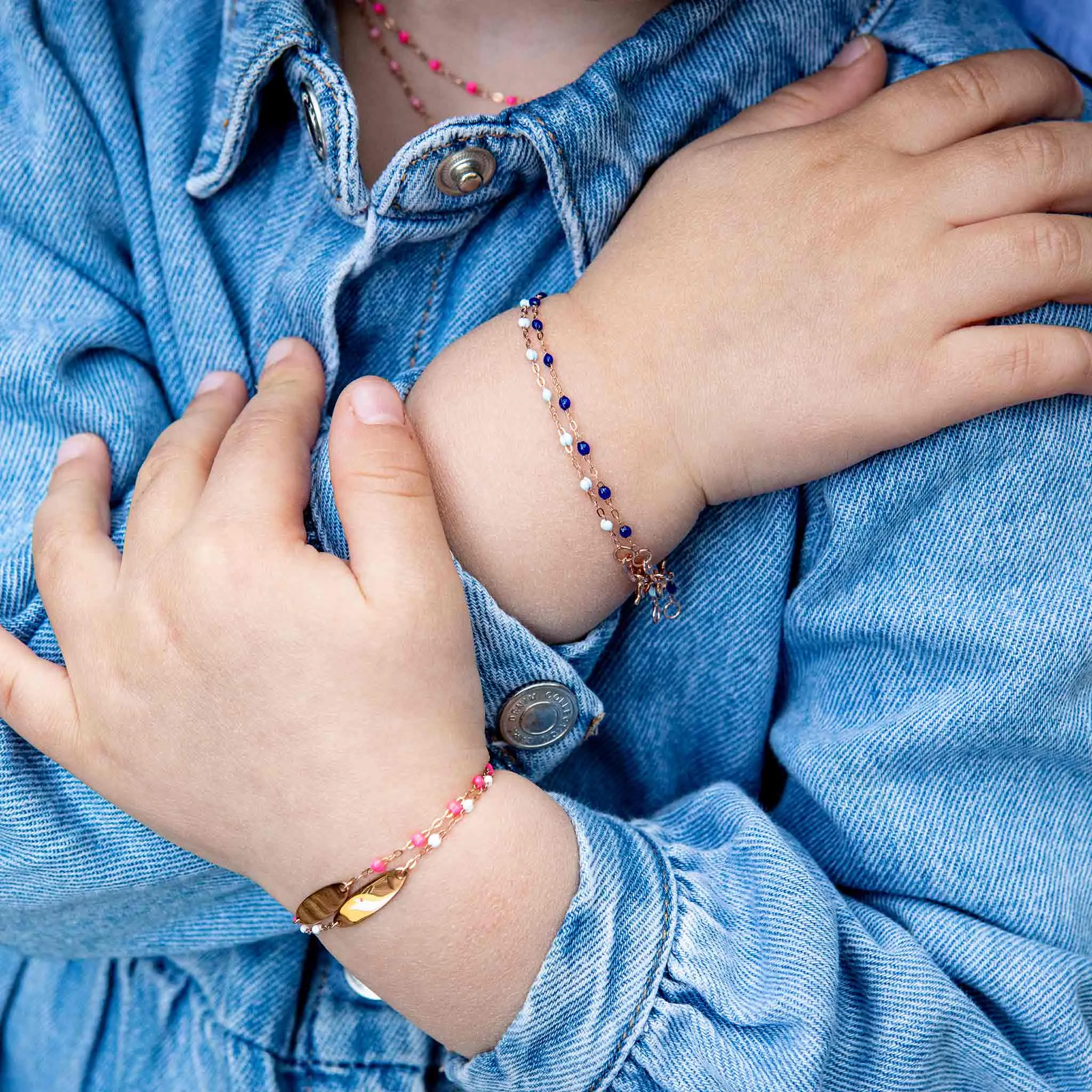 Baby Classic Gigi Lapis bracelet, Yellow Gold, 5.1