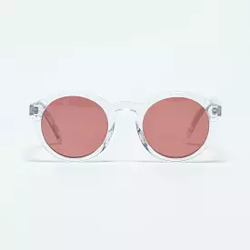 Barstow - Crystal/Pink Solid