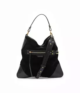 BOTSY DAY SHOULDER BAG- BLACK