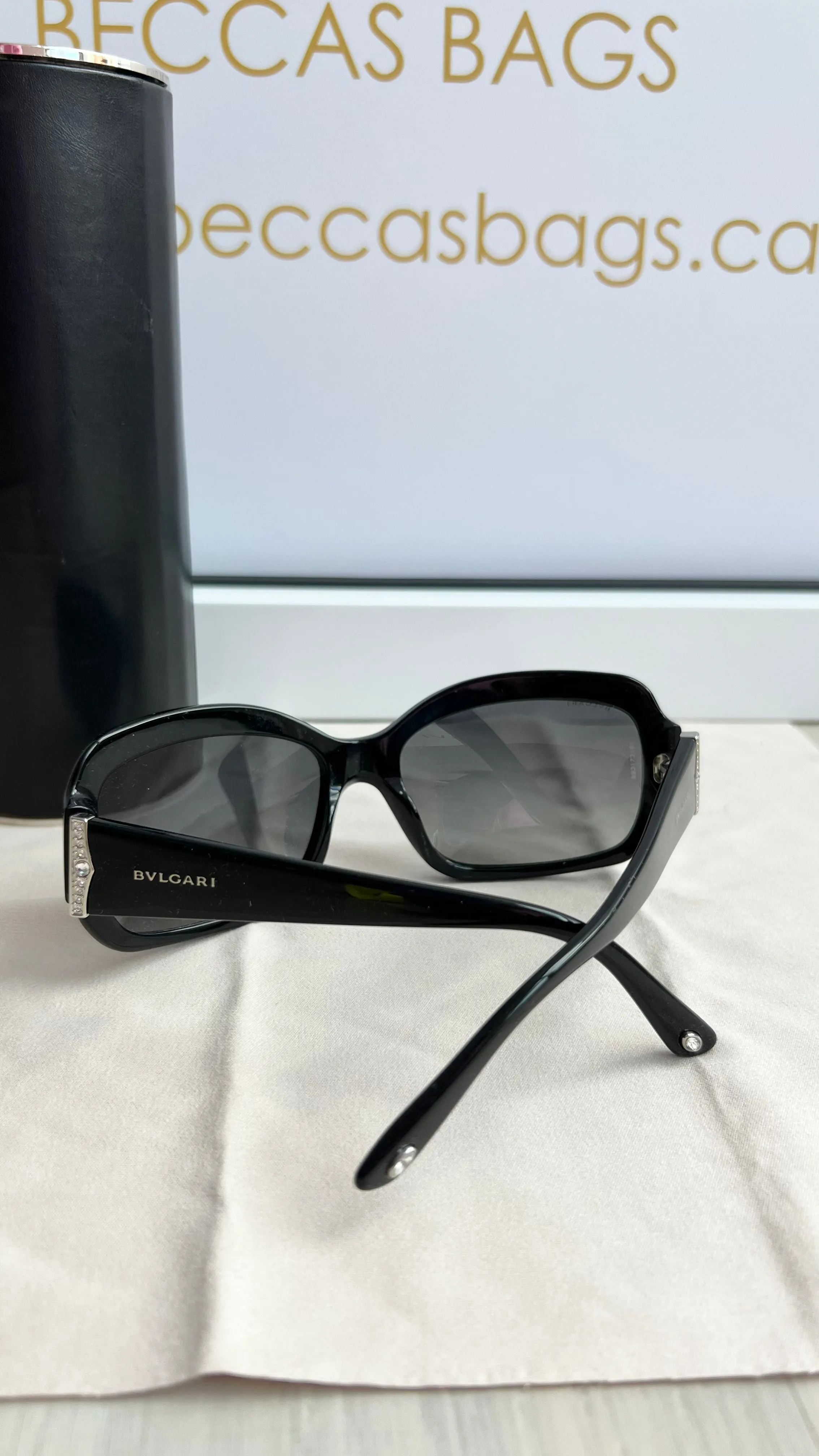 Bvlgari Crystal Sunglasses