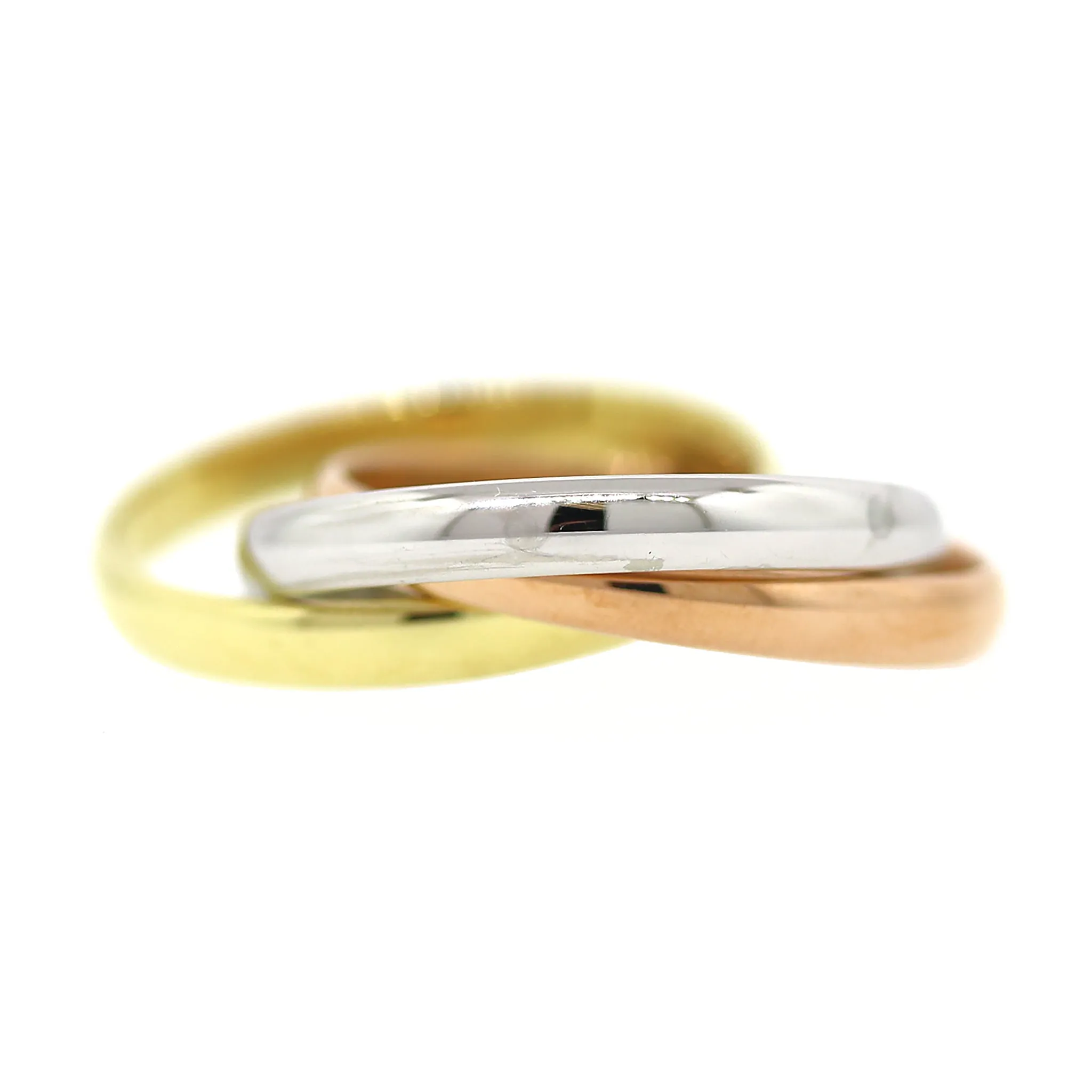 Cartier Trinity Rose, White & Gold 18k Rings