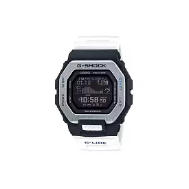 CASIO G-SHOCK G-SLIDE DIGITAL WATCH WHITE RESIN SURF WATCH GBX100-7