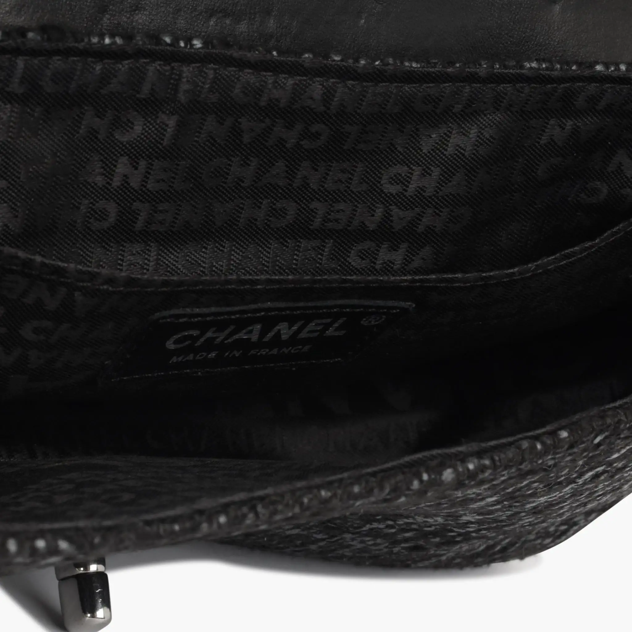 Chanel 2006 Small Tweed Flap / Crystal Fringe