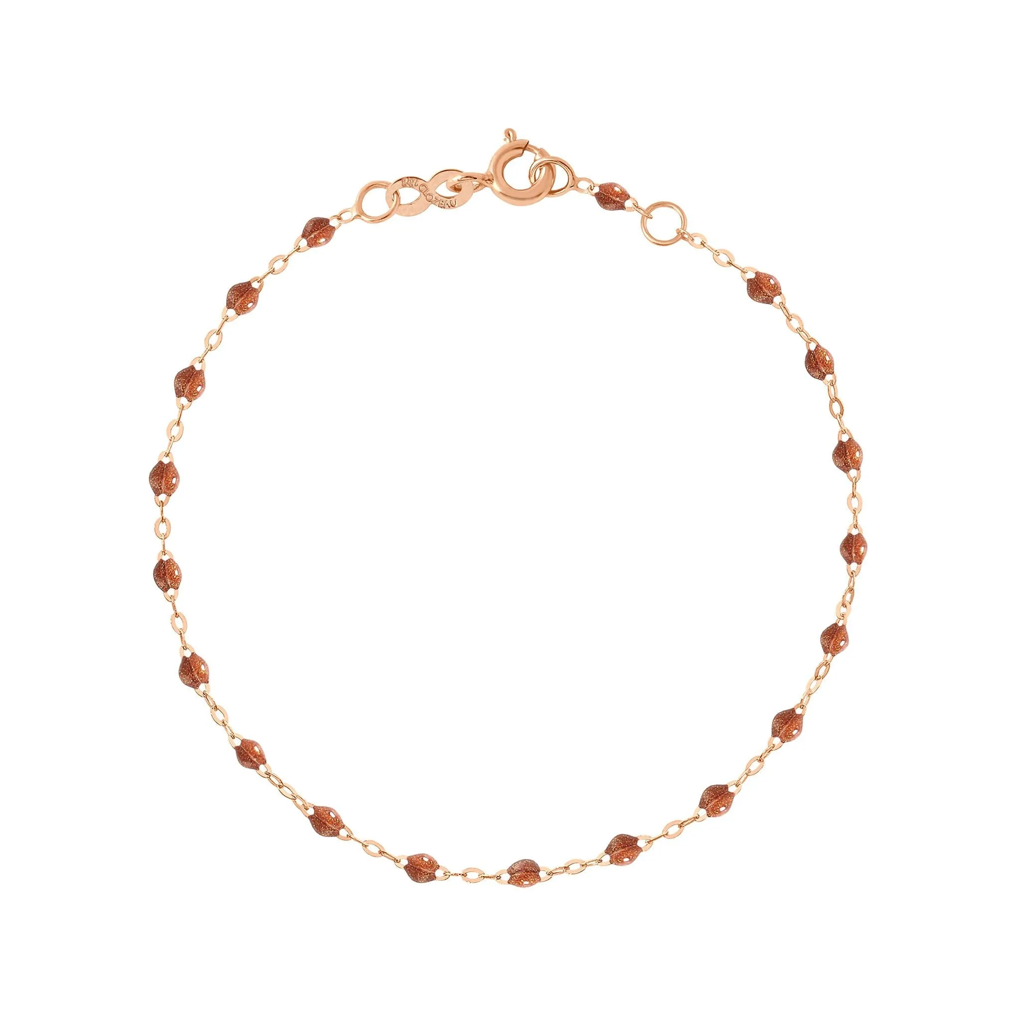 Classic Gigi Fauve bracelet, Rose Gold, 7.5