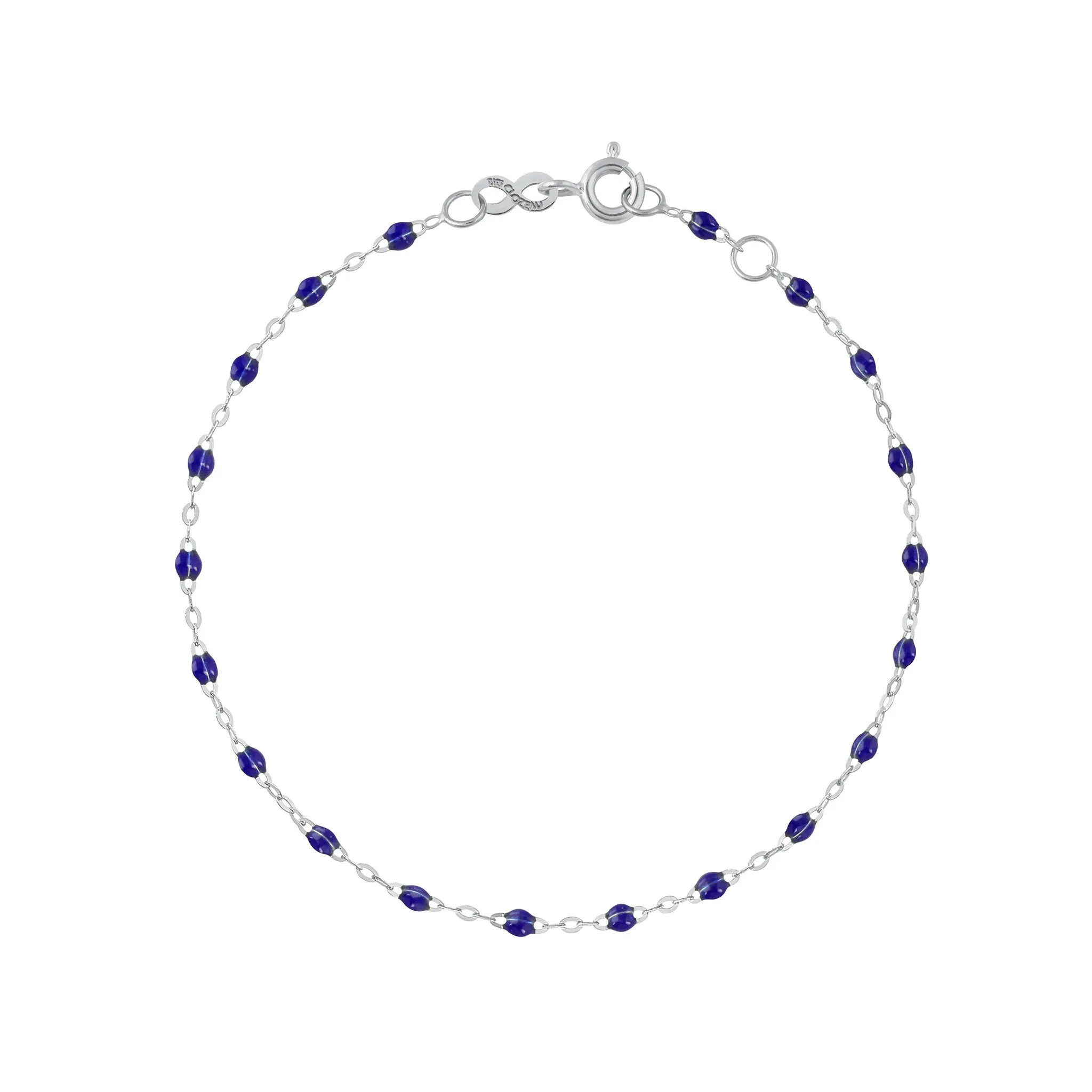 Classic Gigi Lapis bracelet, White Gold, 6.7