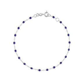 Classic Gigi Lapis bracelet, White Gold, 6.7