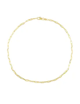 Codie Link Necklace 18 in Gold