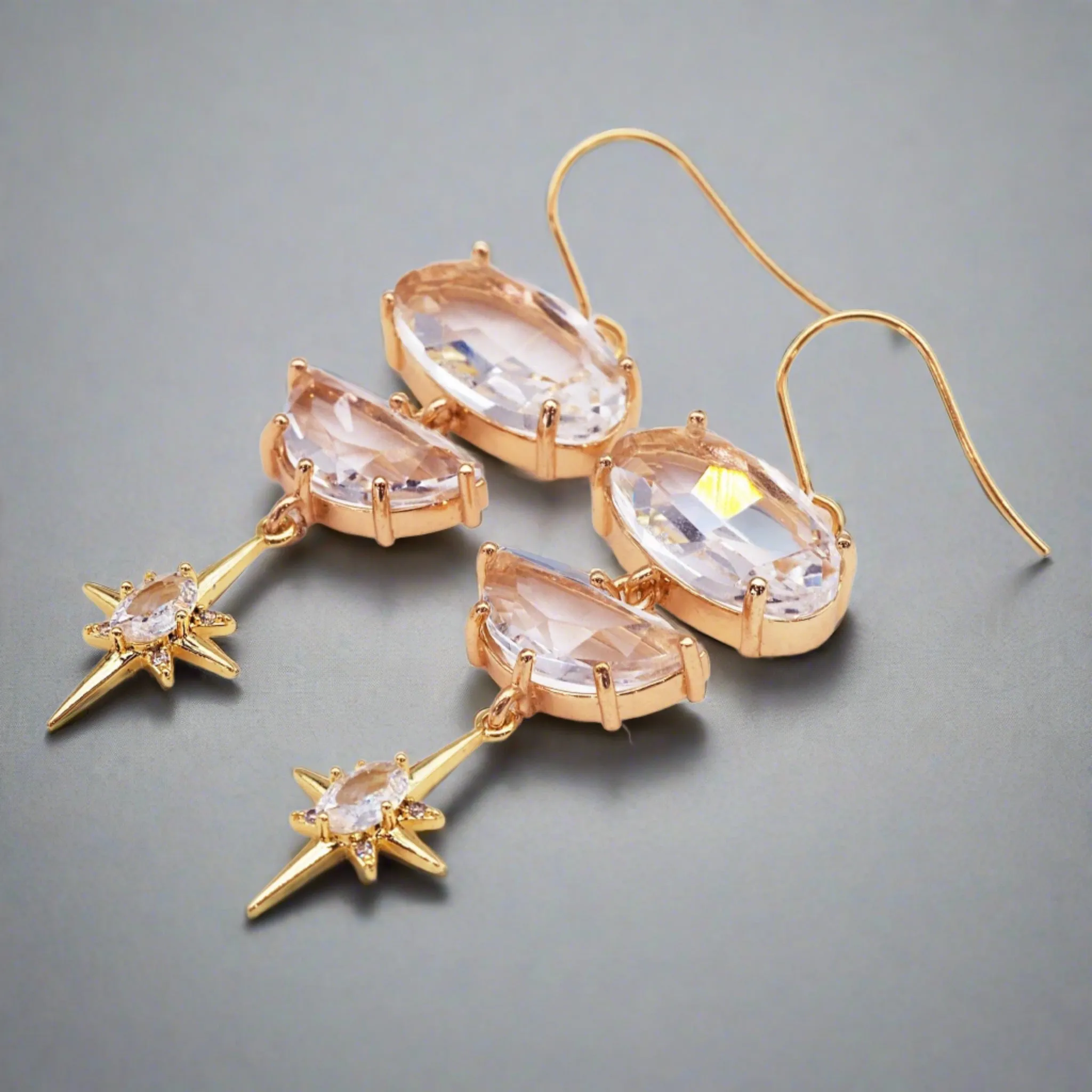 Danica Crystal Earrings