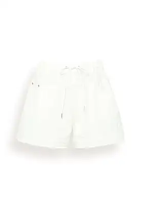 Denim Shorts in Off White