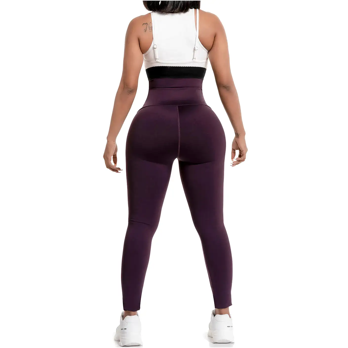 FLEXMEE 946704 | LEGGINGS ATLÉTICOS DE CINTURA ALTA ROPA ACTIVA DEPORTIVA PARA MUJER | LÍNEA DE FORMA