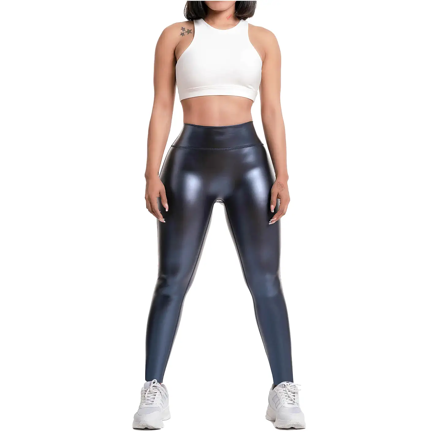 FLEXMEE 946863 | LEGGINGS ATLÉTICOS DEPORTIVOS DE CINTURA ALTA MUJER | LÍNEA DE FORMA