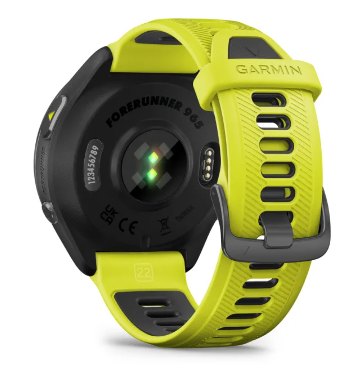 Garmin Forerunner 965, Carbon Gray/Yellow