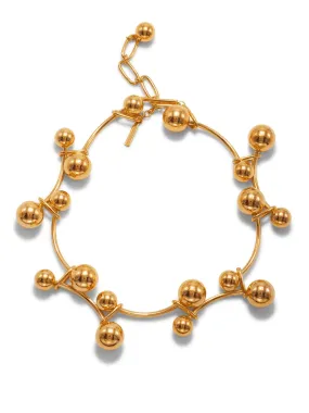 Gold Orbita Nova Link Necklace