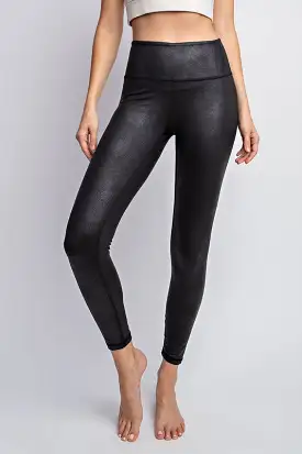 Great Mind Textured Faux Leather Leggings [online exclusive]