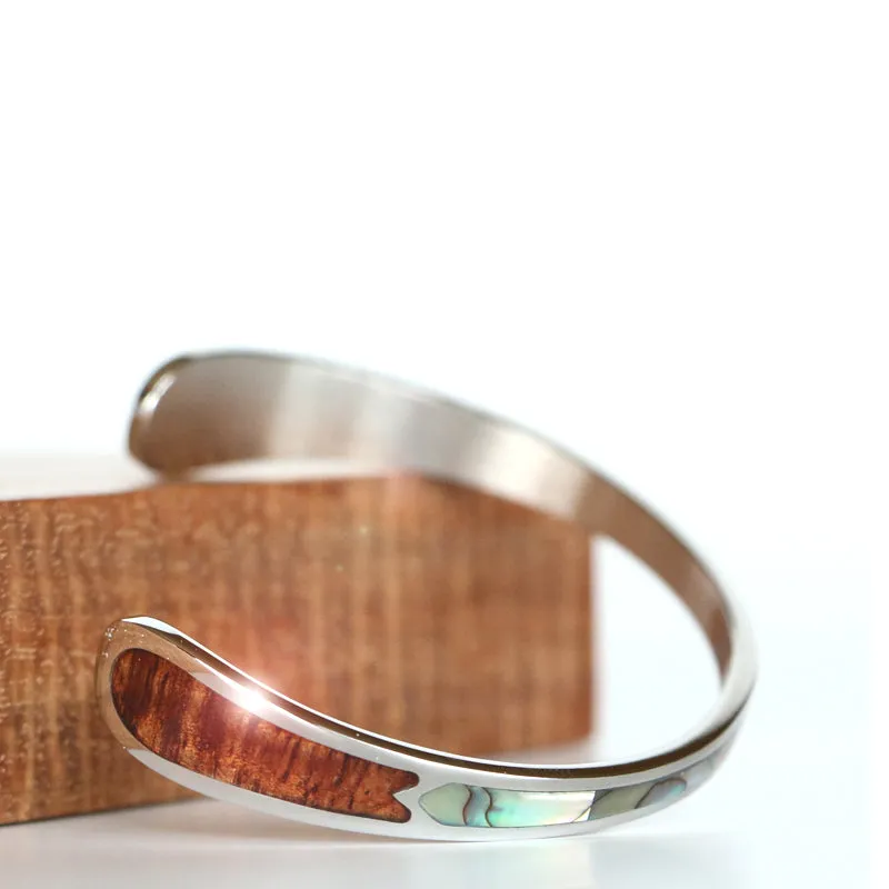 Hawaiian Koa Cuff Bracelet