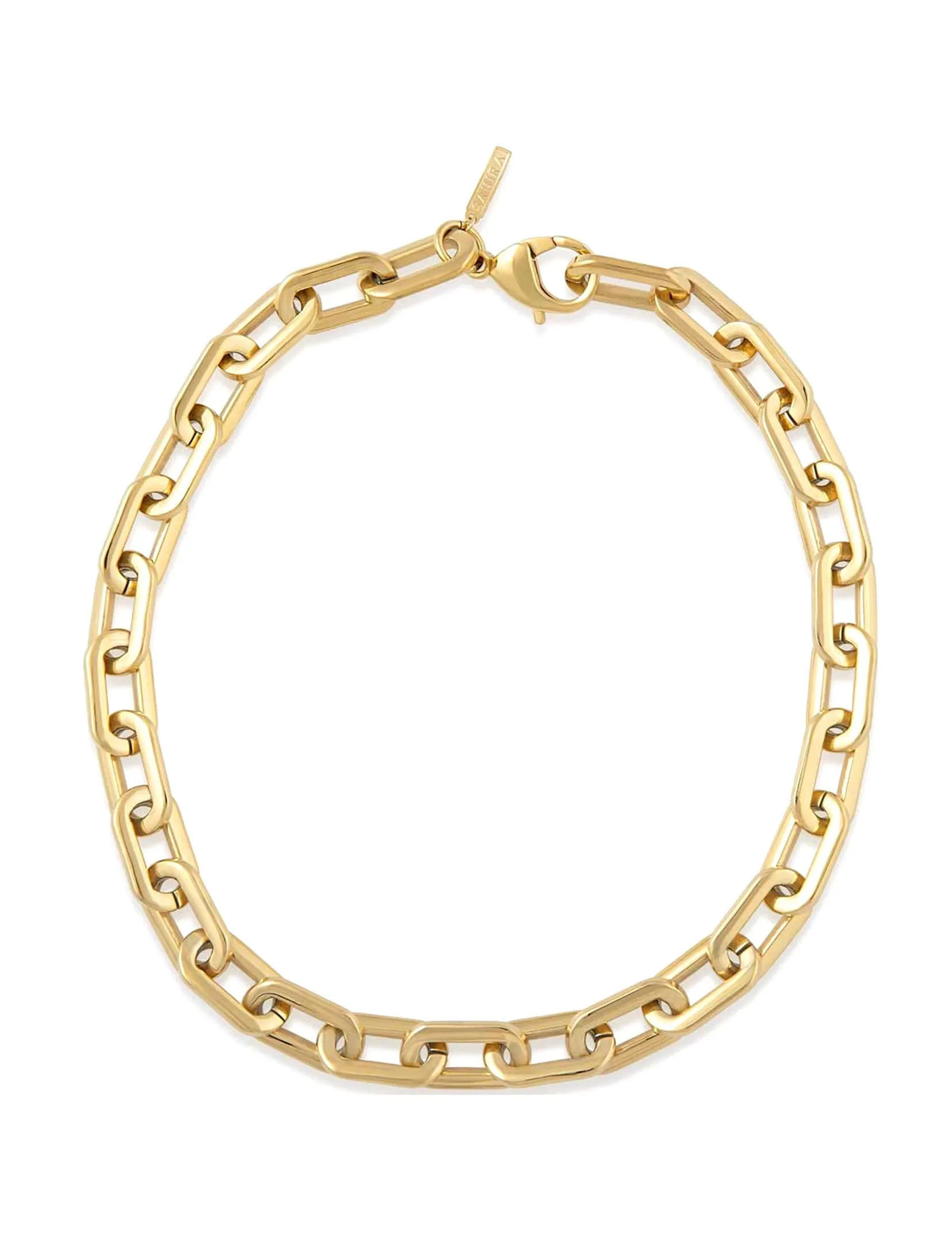 Jenna Link Necklace, Gold