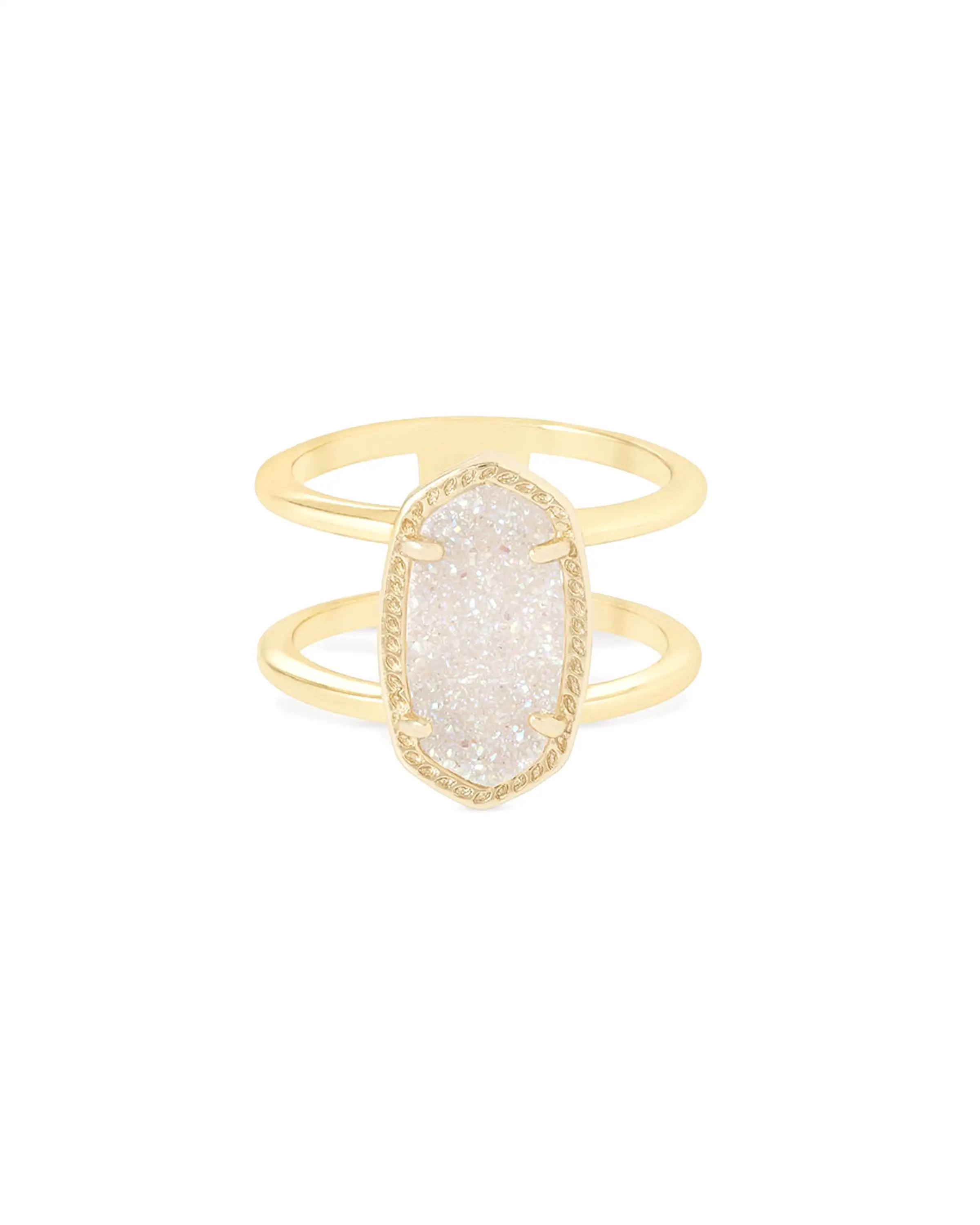 Kendra Scott Elyse Iridescent Drusy Ring