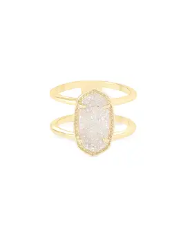 Kendra Scott Elyse Iridescent Drusy Ring