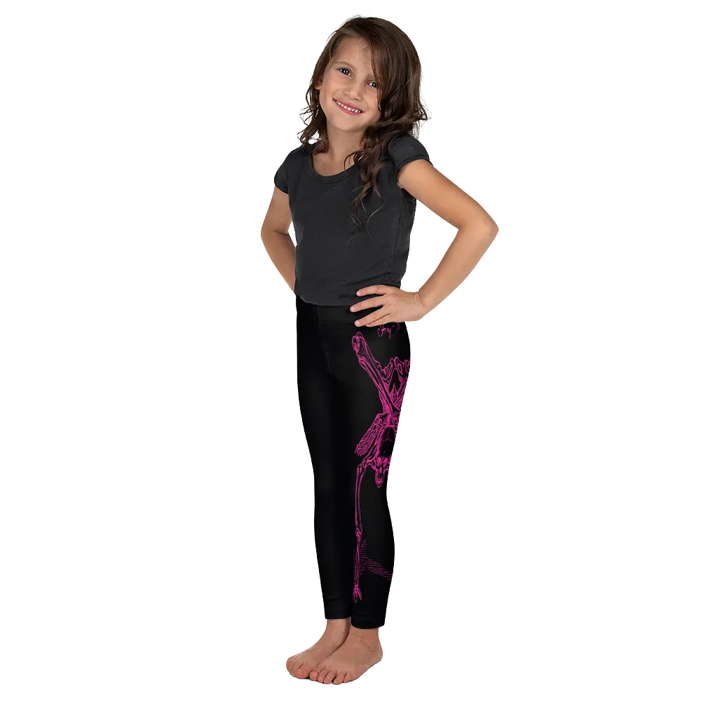 Kids CONTORTURE Leggings: Hot Pink