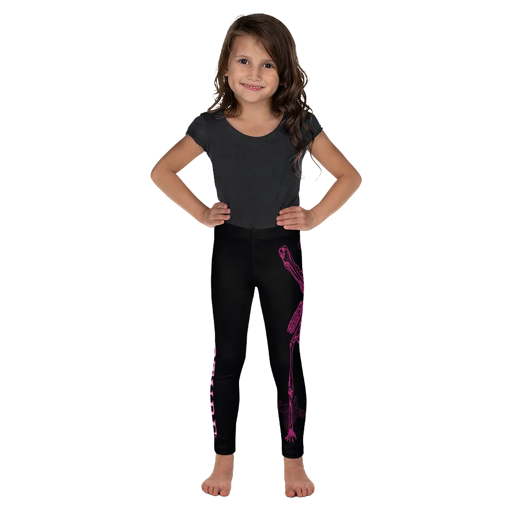 Kids CONTORTURE Leggings: Hot Pink