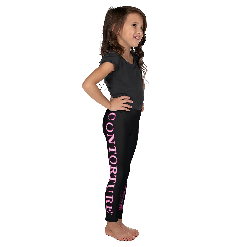 Kids CONTORTURE Leggings: Hot Pink