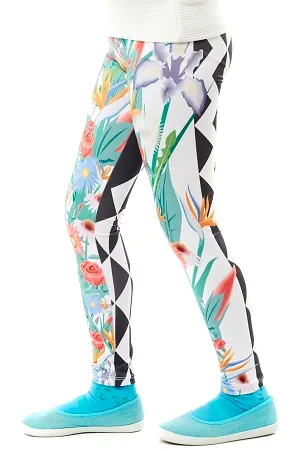 Leg Code Girls Leggings Flowers in Style