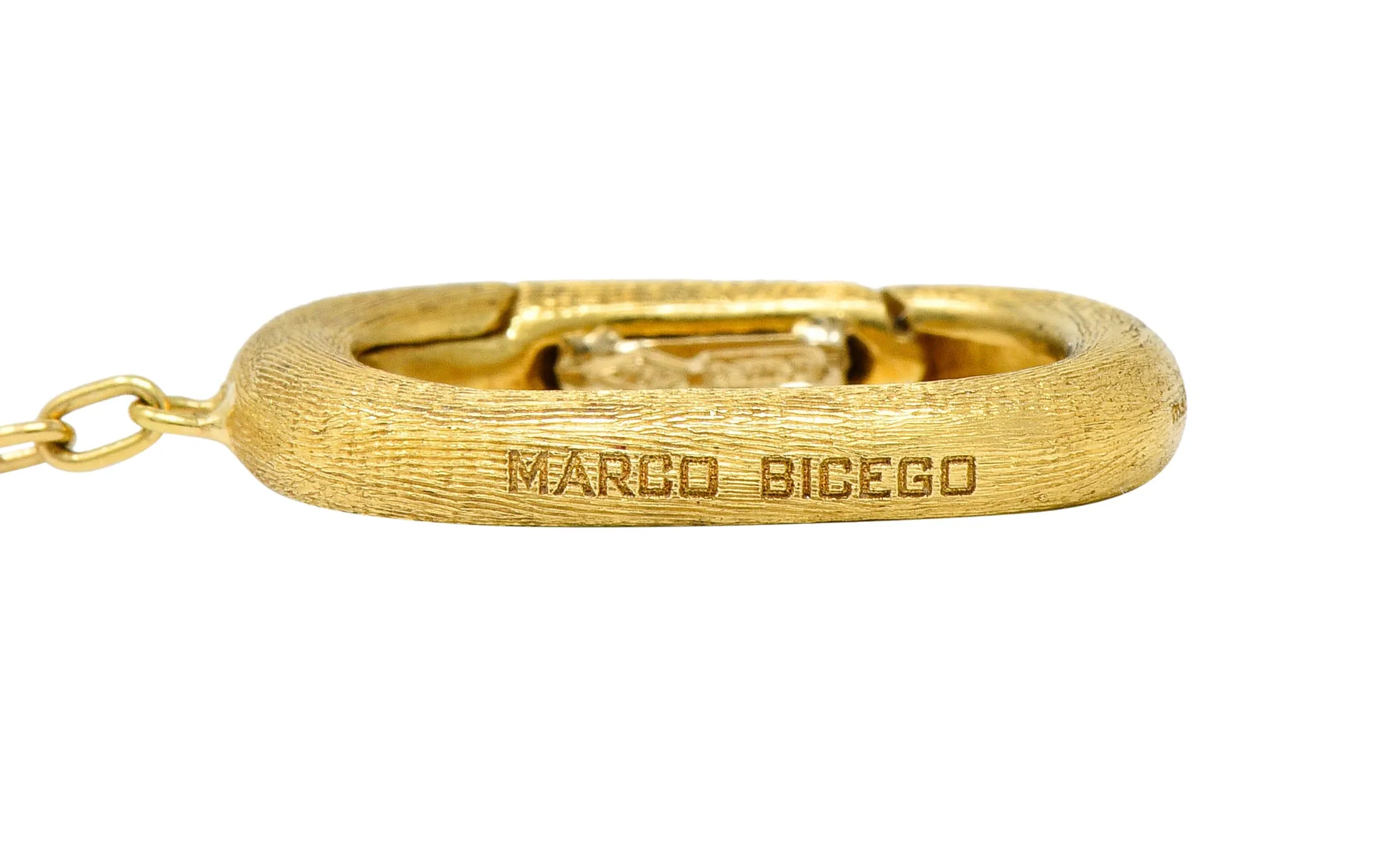 Marco Bicego Italian Multi-Gem 18 Karat Gold Murano Station Bracelet