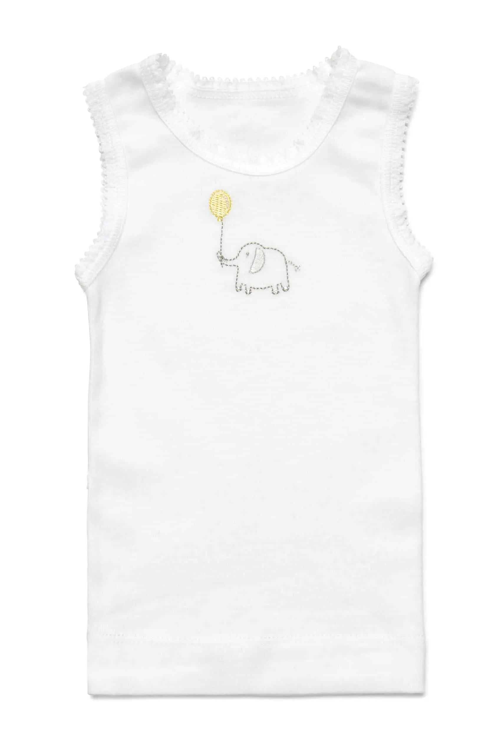 Marquise Two Pack Singlets Elephant