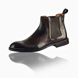 Men's Leather Chelsea Boot, Brown