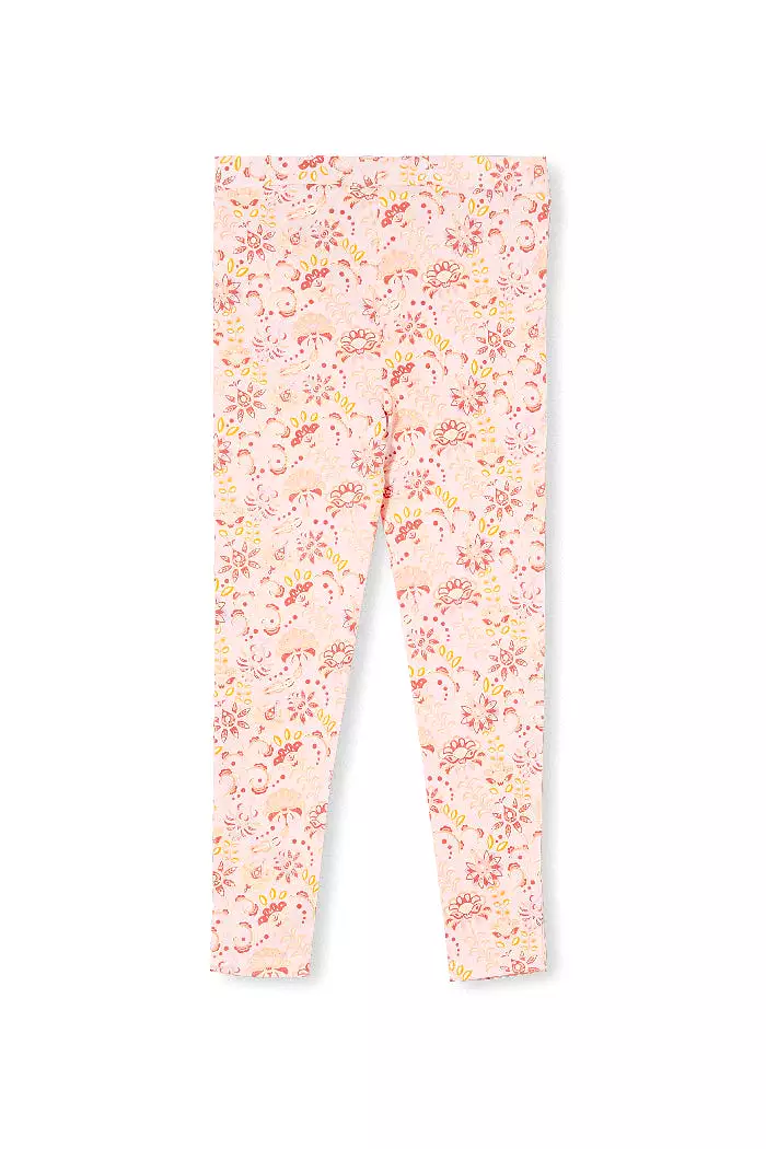 Milky Paisley Legging Blossom Pink