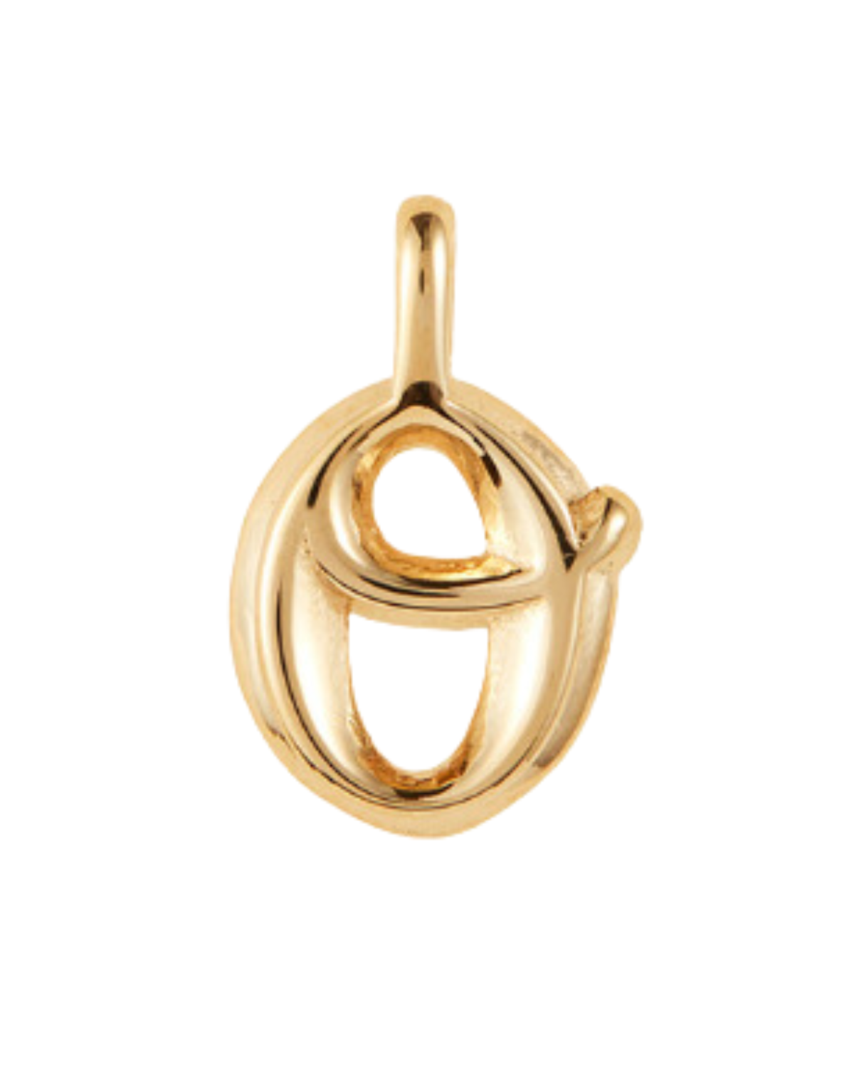 Monogram Pendant - O (Gold)