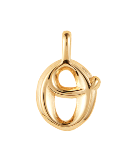 Monogram Pendant - O (Gold)