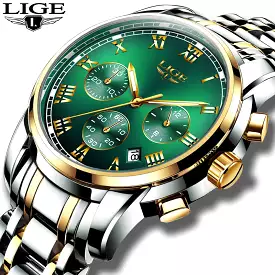 New Watches Men Luxury Brand Chronograph Male Sport Watches Waterproof