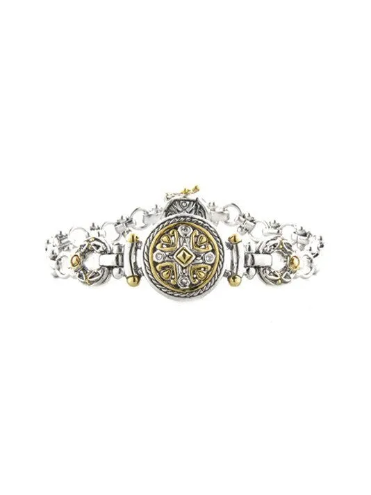 O-Link Collection Filigree CZ Bracelet by John Medeiros