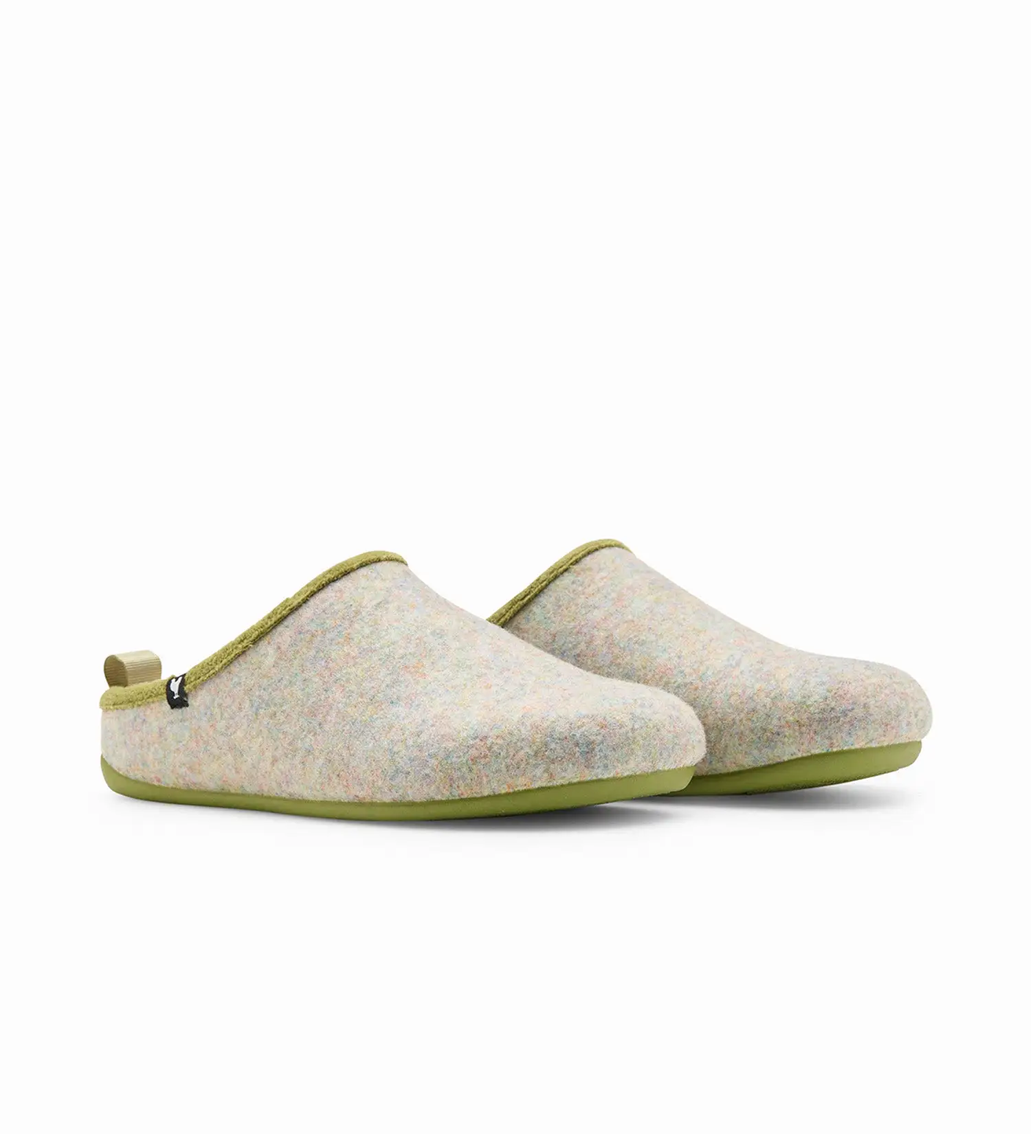 Pitas eco felt mule slippers