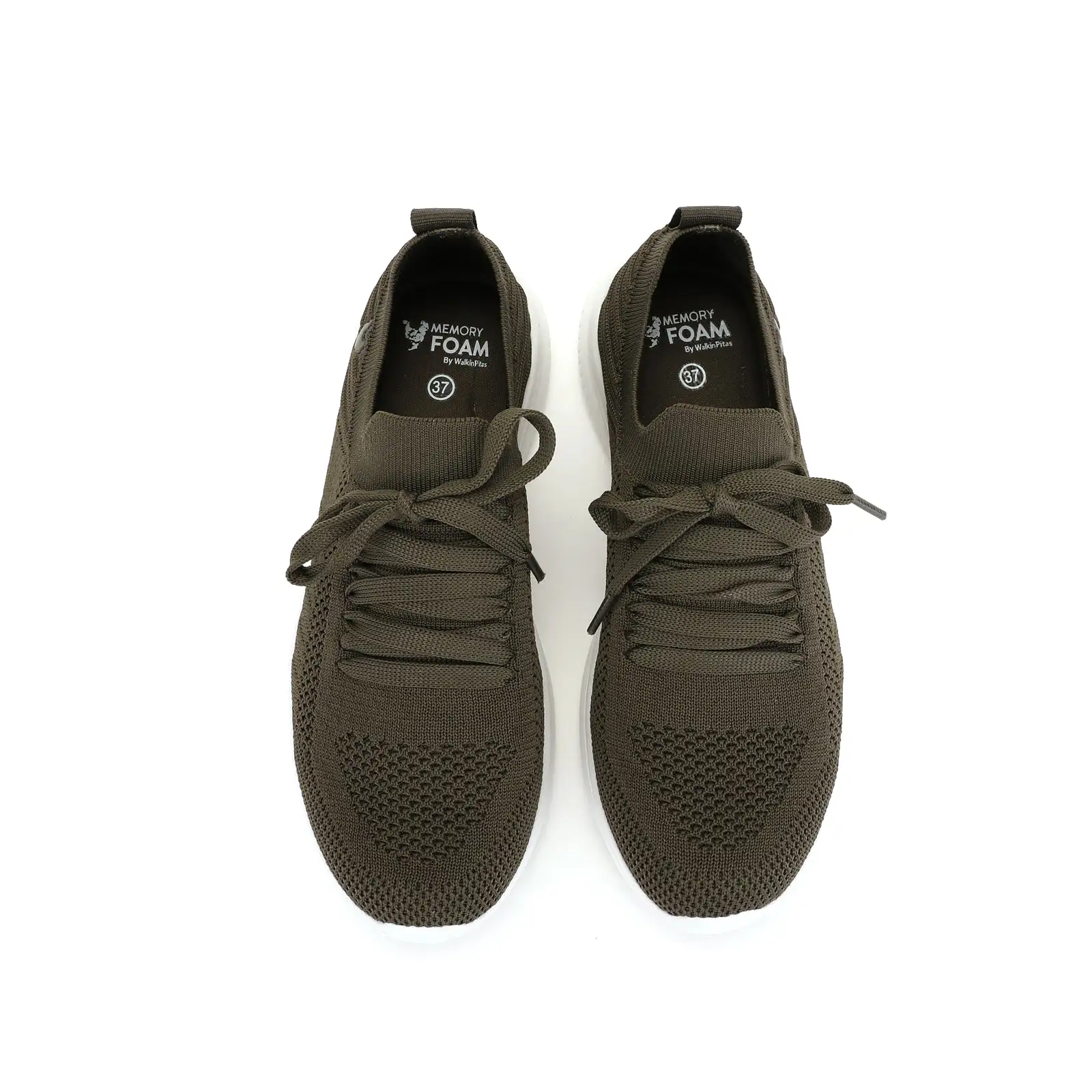 Pitas Khaki Memory Foam Sneakers