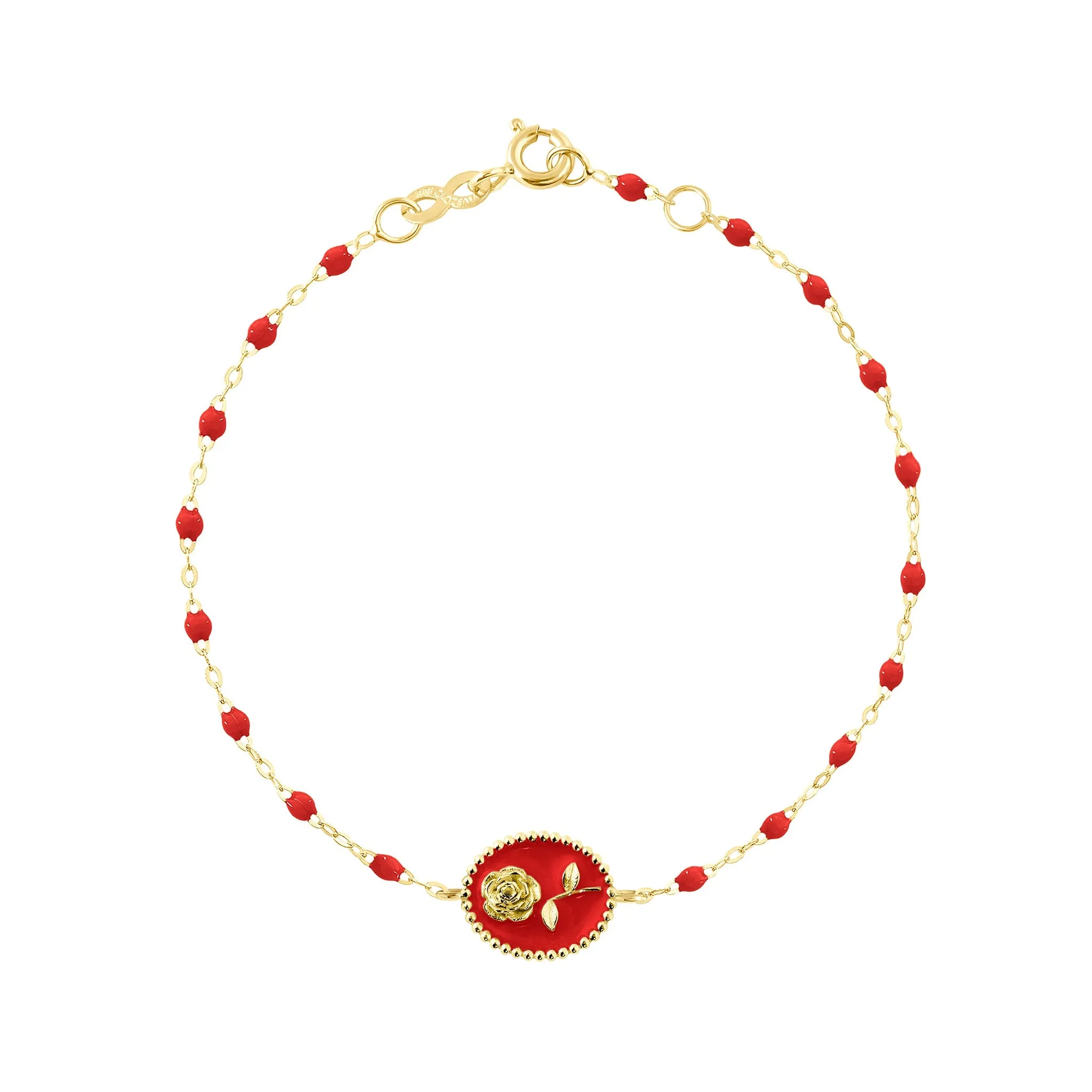 Poppy Rose Bracelet, Yellow Gold, 6.7