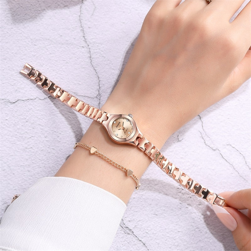 Small Fashion Women Watches Rose Gold Luxury