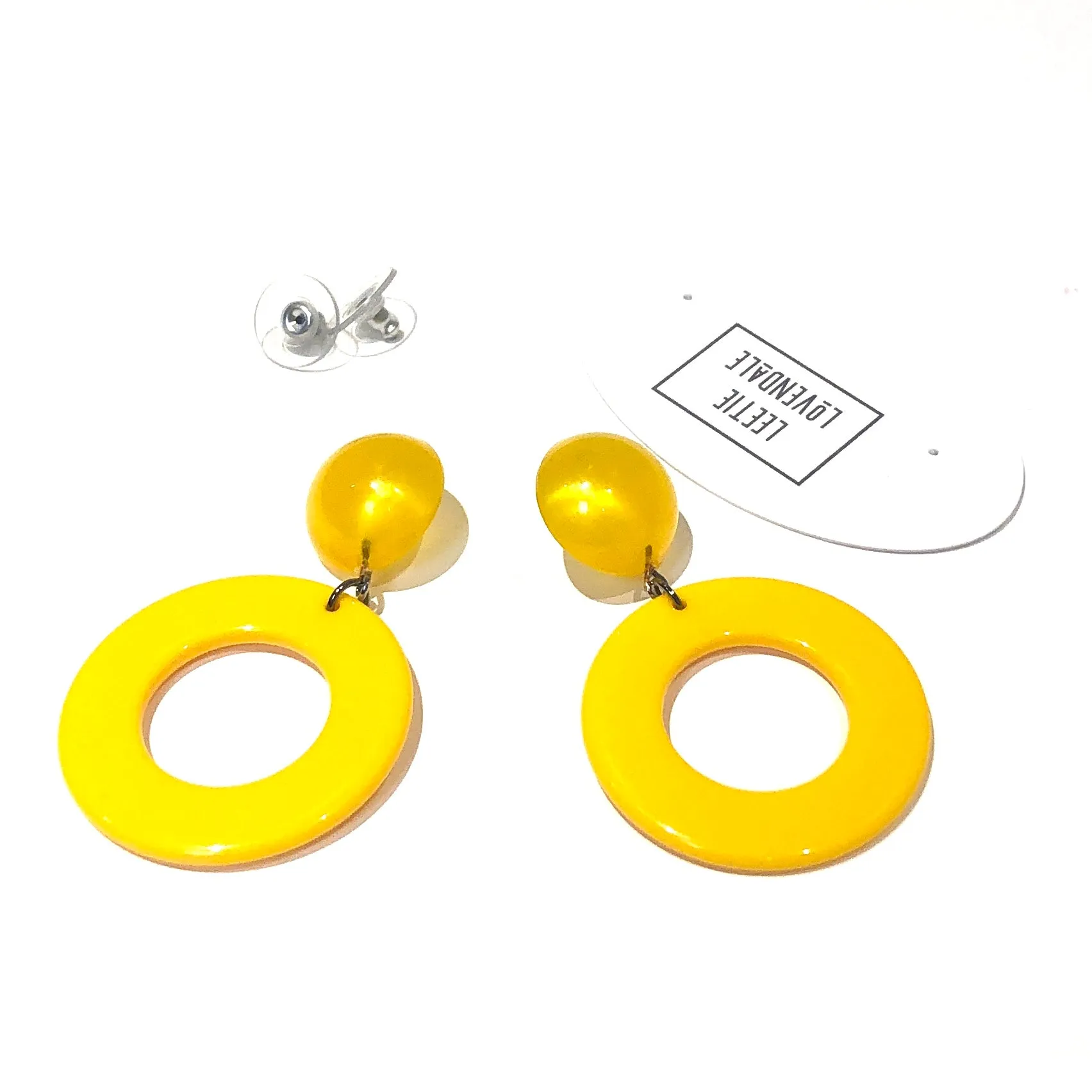 Sunshine Candy Donut Drop Earrings