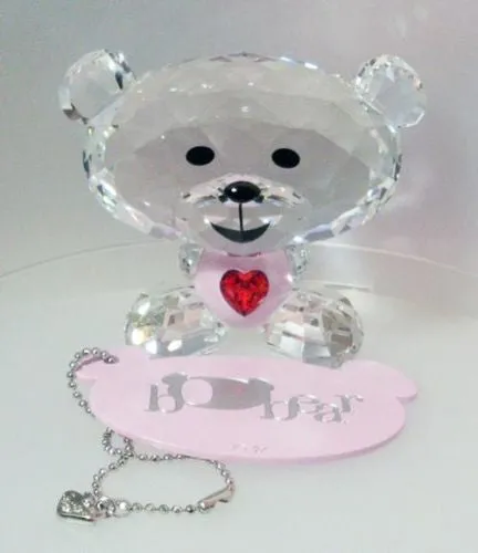 Swarovski Crystal LOVLOTS Figurine BO BEAR SO SWEET #1140001