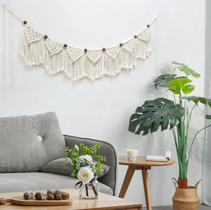 Tapestry Curtain Knitting Handicrafts Pendant Wall