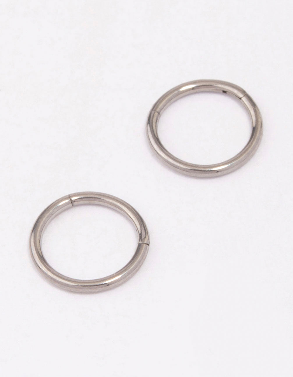 Titanium Fine Sleeper Earrings 6mm