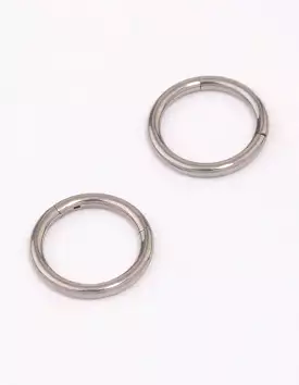 Titanium Sleeper Earrings 8mm