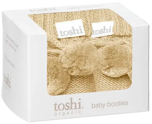 Toshi Organic Booties Marley Driftwood