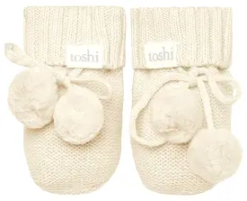 Toshi Organic Booties Marley Feather