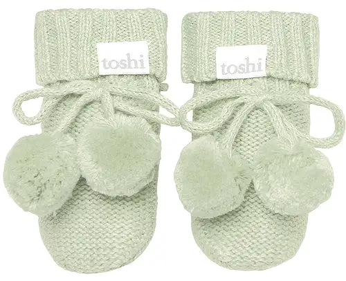 Toshi Organic Booties Marley Mist