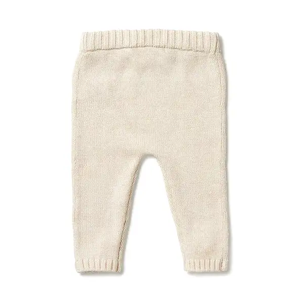 Wilson & Frenchy Knitted Legging - Sand Melange